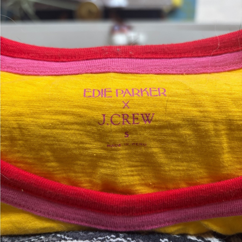 Edie Parker x J Crew Strawberry Tank - Picture 3 of 4